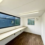 21ft x 8ft Custom Cabin Office / Canteen | Picture Windows | Portable Building