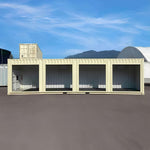 40ft hoher Würfel-Verschiffen-Behälter mit 4 Roll-Up-Türen