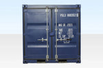 8Ft x 10Ft Versandbehälter One Trip Blau